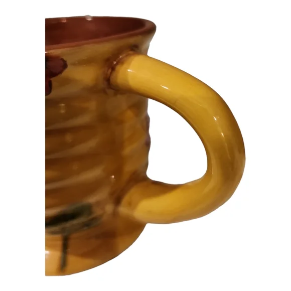 AMBIANCE COLLECTION Fleur Rouge by Nanette Vacher Coffee Mug Cup - Picture 5 of 5